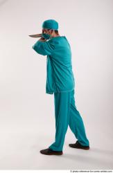 FALCO DOCTOR STANDING POSE WITH KNIFE